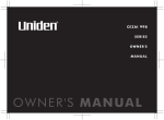 Uniden CEZAI998 - Cordless Phone Base Station Specifications