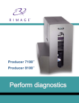 Rimage Producer III 8100 Product specifications