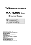 VX-4200 Owner`s Manual