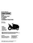 Craftsman 917.272953 Owner`s manual