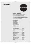 Sharp EL-2901PIII Specifications