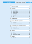 Cosel PBA1000F Instruction manual