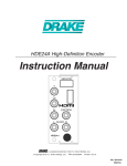 Proove WP1510 Instruction manual