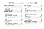 Chevrolet 2006 Avalanche Specifications