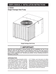 Maytag PPH2RD User`s manual