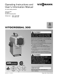 Viessmann Vitocrossal 300 CT3 SERIES Operating instructions