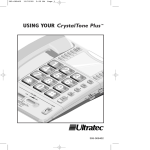 Ultratec CrystalTone Plus Specifications