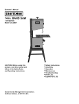 Craftsman 124.32607 Operator`s manual