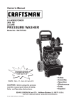 Craftsman 580.767302 Owner`s manual