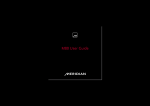 Meridian M80 User guide