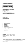 Craftsman 919.165510 Owner`s manual