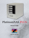 MicroNet PlatinumNAS Owner`s manual