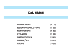 Seiko 5M65 Specifications