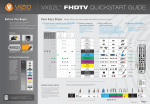 Vizio VX52LF Owner`s manual