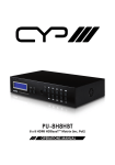 CYP CMSI-8H8CV Specifications