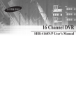 DVR 16-CH User`s manual