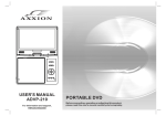 Axxion ADVP-210 User`s manual