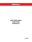 56K Softmodem Command Reference