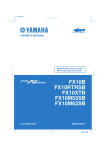 Yamaha FX10XTB Owner`s manual