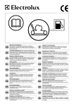 Electrolux P 4050SD BIO Instruction manual