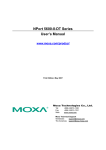 Moxa Technologies 5600 User`s manual