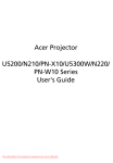 Acer N220 User`s guide