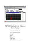 AOR AR2700 User`s manual