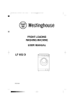 Westinghouse LF 652 D User manual