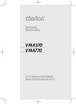 Clarion VMA770 Specifications