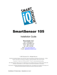 Wavetronix SMARTSENSOR 105 Installation guide