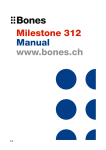 Bones Milestone 311 Technical data