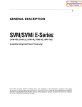 SVM/SVMi E-Series - General Description