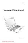 Asus E6318 User manual