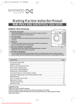 Daewoo 1211 Instruction manual