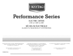 Maytag W10057351A Use & care guide