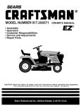 Craftsman 917.256571 Owner`s manual
