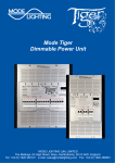 Delta Electronics TP06 Installation manual