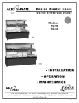 Alto-Shaam CC-72 Operating instructions