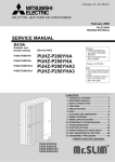 Mitsubishi 250 YHA-A Service manual