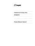 Seagate CHEETAH ST34501FC Product manual