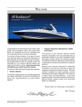 Sea Ray 425 Sundancer Owner`s manual