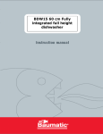 Baumatic BDW15 User manual