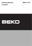 Beko WMD 57122 Specifications