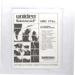 Uniden D1880 Series Specifications