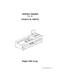 OPERATION MANUAL Duplo USA Corp.