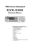 EVX-5300 Owner`s Manual