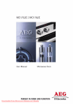 AEG MC1762E User manual