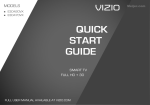 Vizio XMF1000 User manual