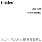 PC Software Manual, English