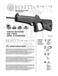 Beretta Cx4 Storm Owner`s manual